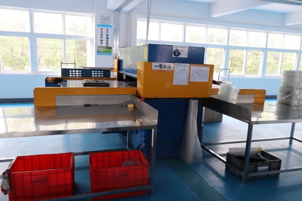 吸塑包(bāo)裝生産(chan)車間